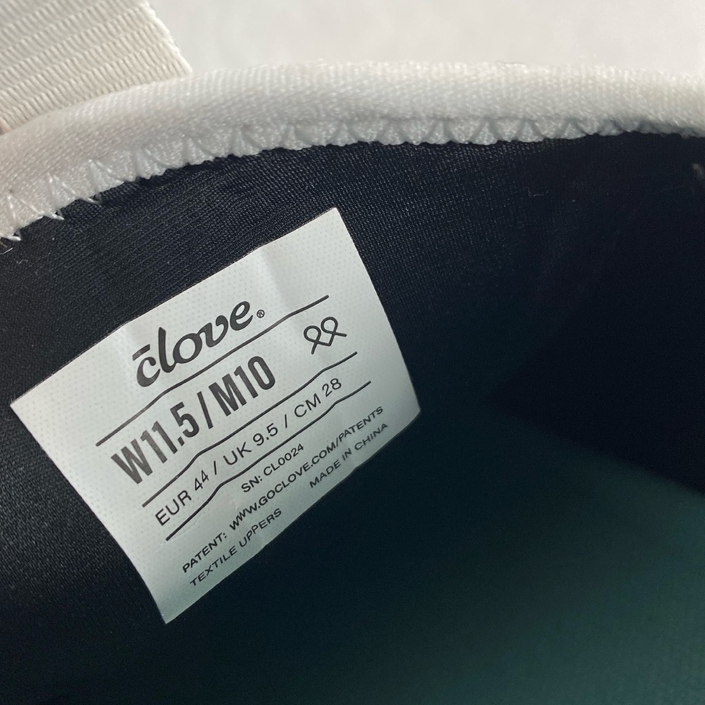 Clove The Classic Core Clarino Vegan Leather No Tie Sneakers | Brilliant White - Picture 16 of 16
